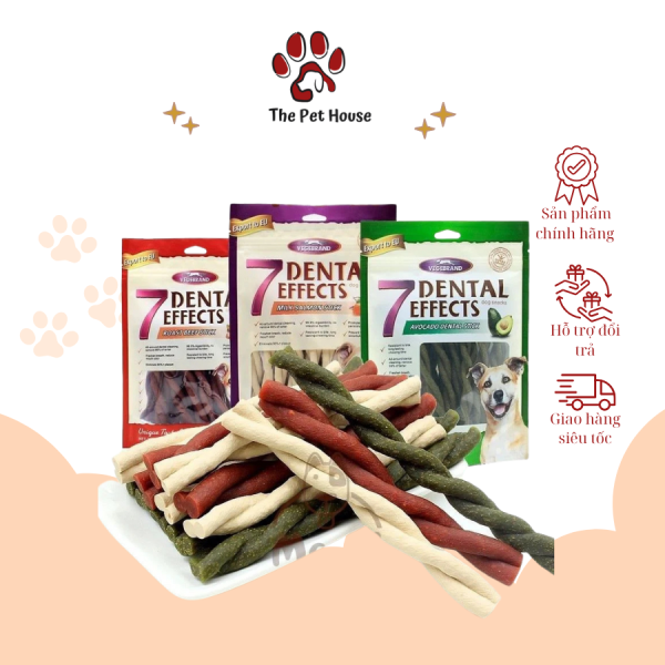 Snack cho cún xương gặm 3 vị thơm ngon