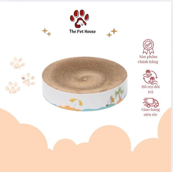 Bàn Cào Móng Mèo-Giúp Làm Sạch Và Mòn Móng - Hình ảnh 3