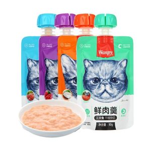 súp thưởng cho mèo wanpy